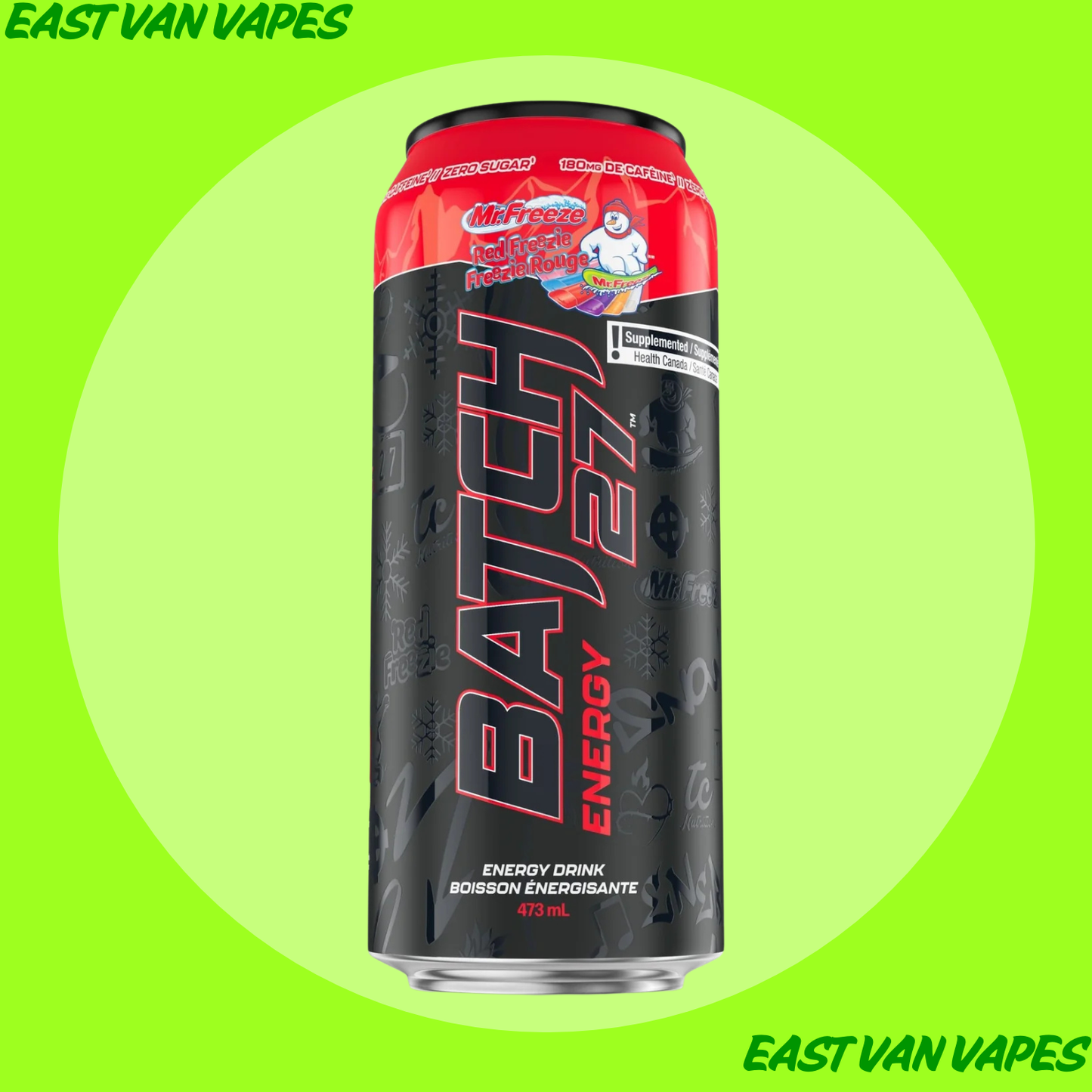 Batch 27 x Mr.Freeze Energy Drink
