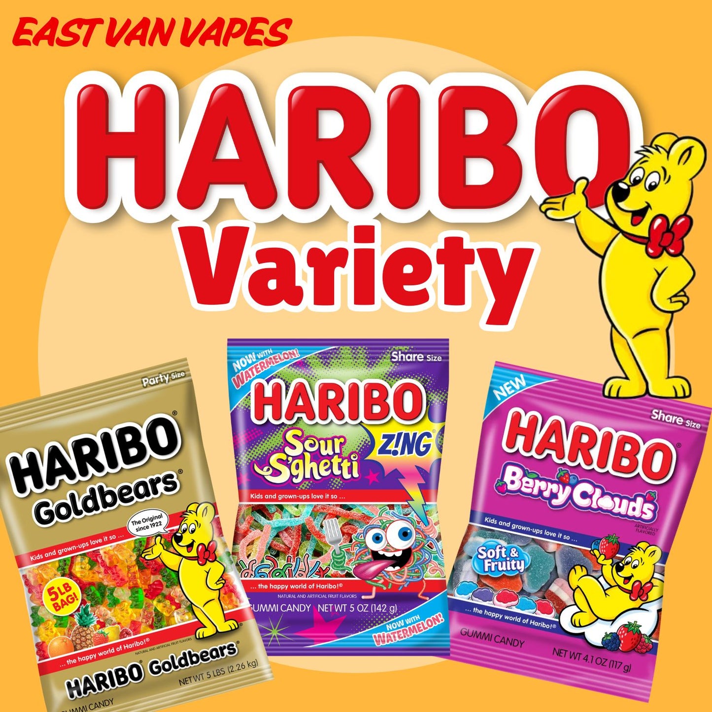 Haribo Gummy Variety