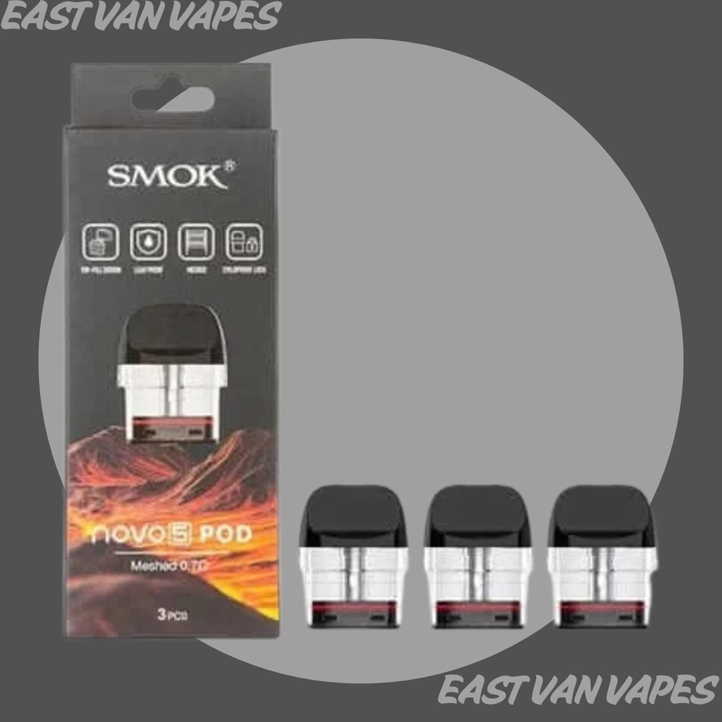 Smok Novo 5 Replacement Pod - 3 Pack
