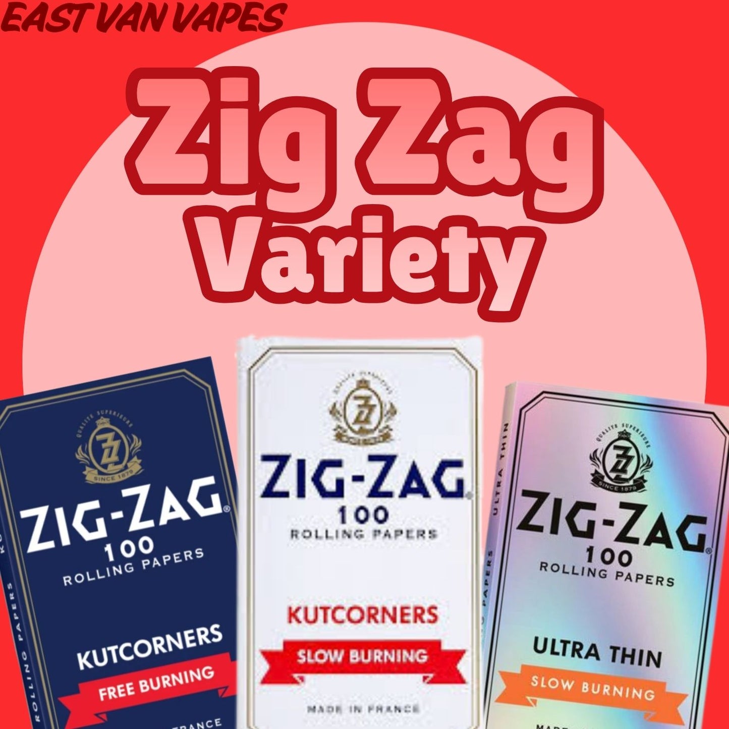 Zig-Zag Rolling Papers - Variety of Styles