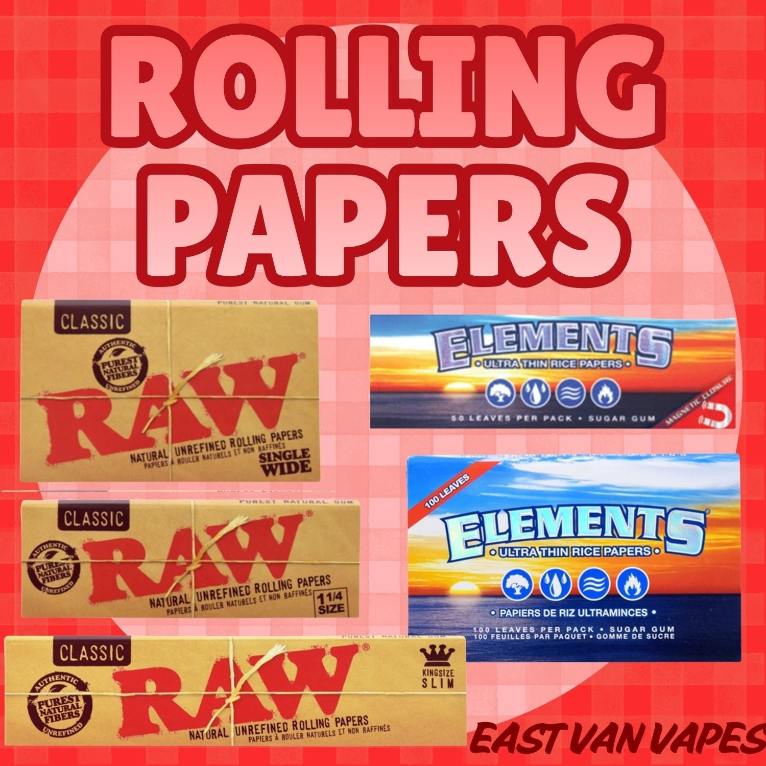 Rolling Papers and Smoke Accessories
