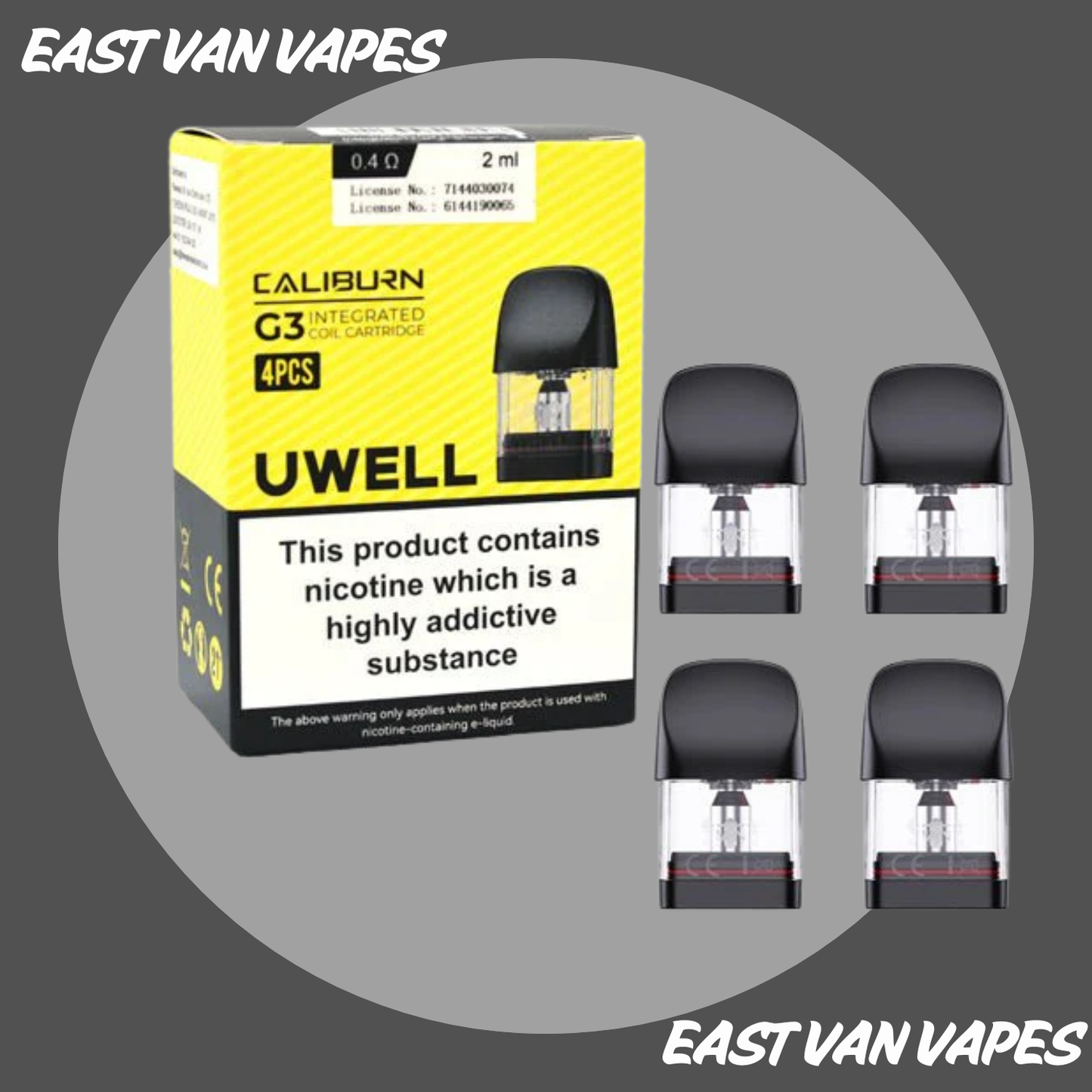Uwell Caliburn G3/ GPP (2ml) Replacement Pods
