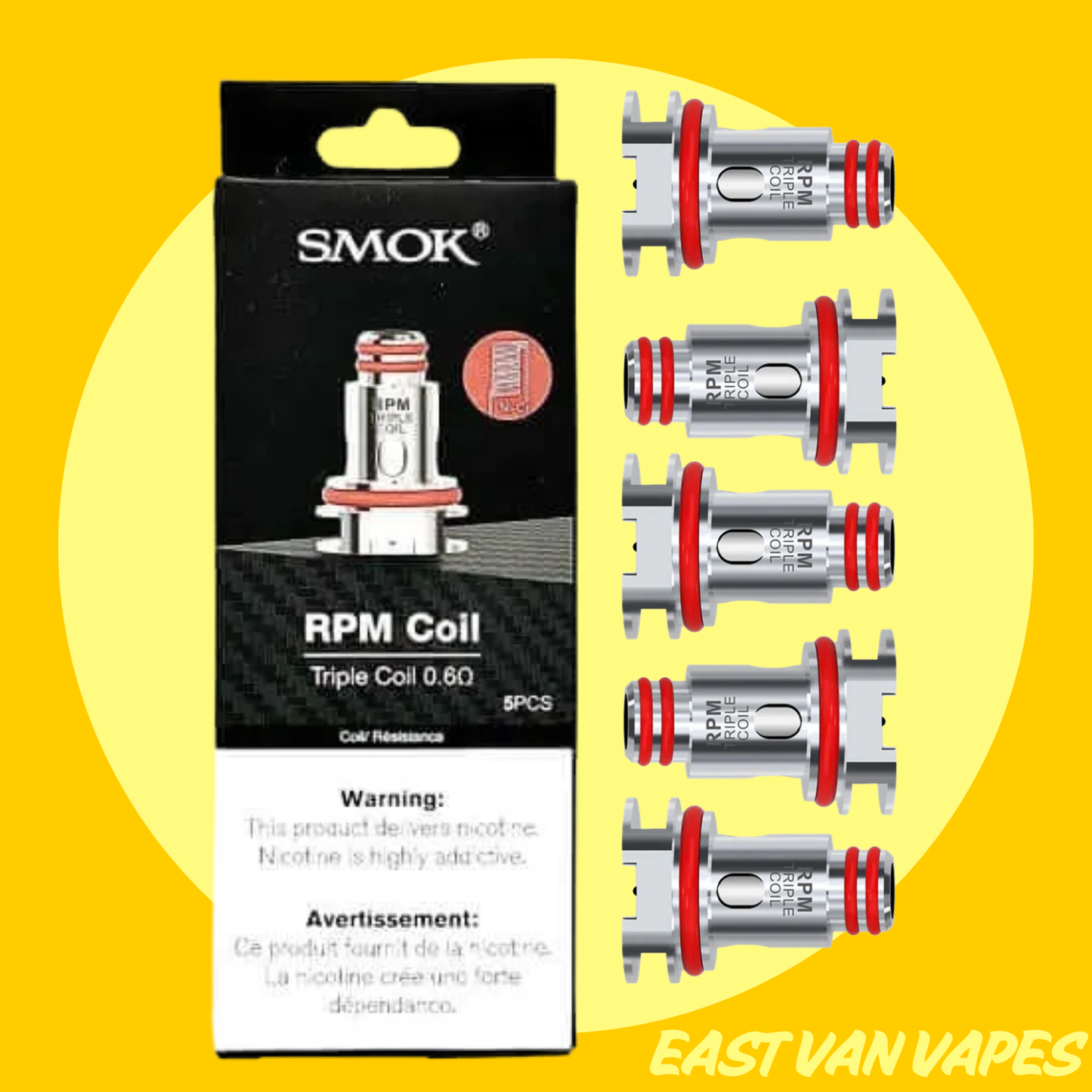 Smok RPM Coils - 5 pack