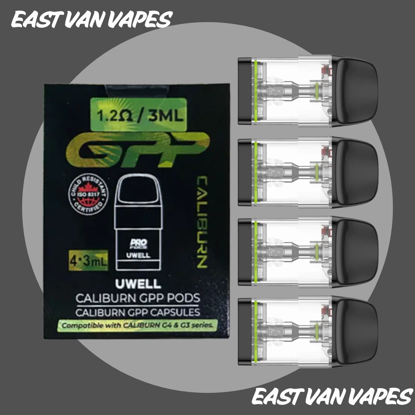 Uwell Caliburn GPP (3ml) Replacement Pods (Online Only)