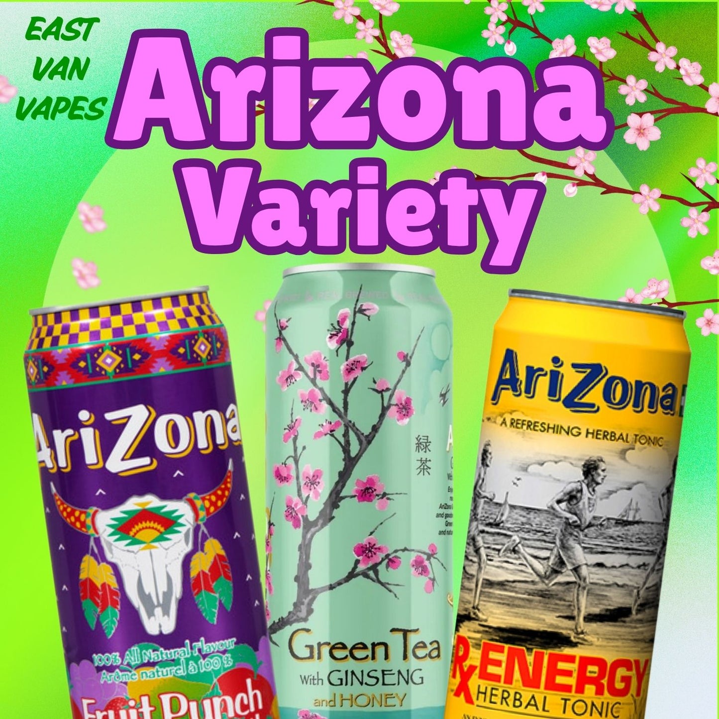 Arizona Beverage Flavor Varieties