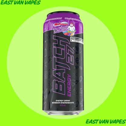 Batch 27 x Mr.Freeze Energy Drink