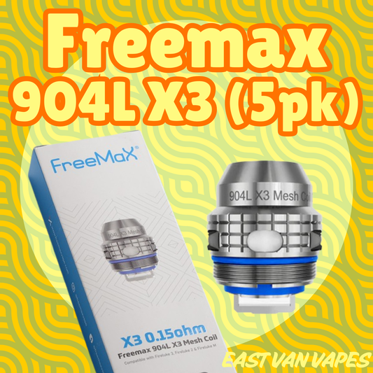 Freemax - 904L X3 Mesh Coils - 5PK