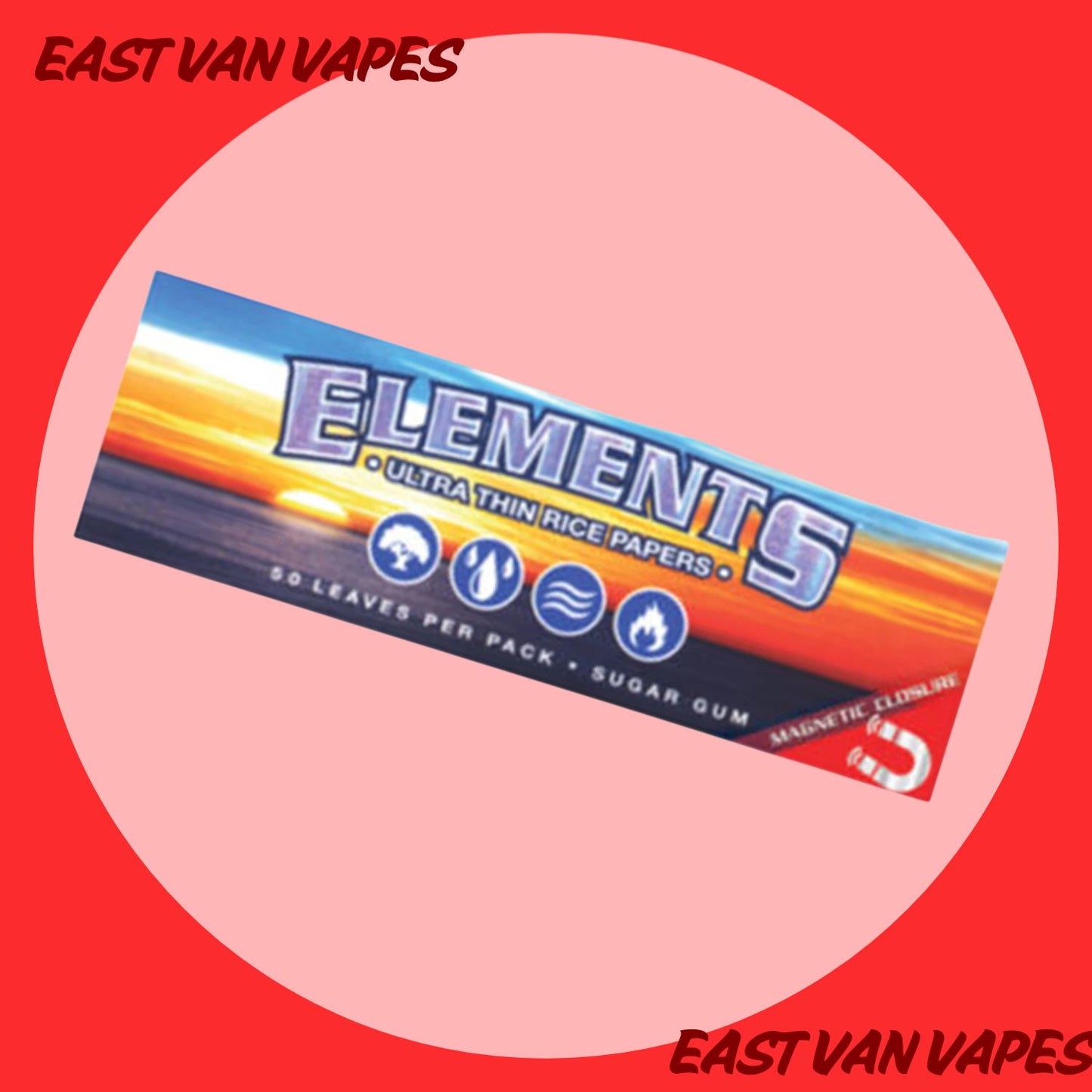 Elements and Raw 1 1/4   Rolling Papers