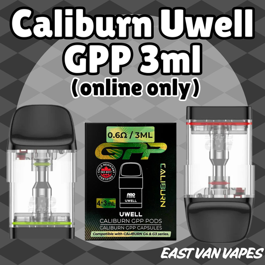 Uwell Caliburn GPP (3ml) Replacement Pods (Online Only)