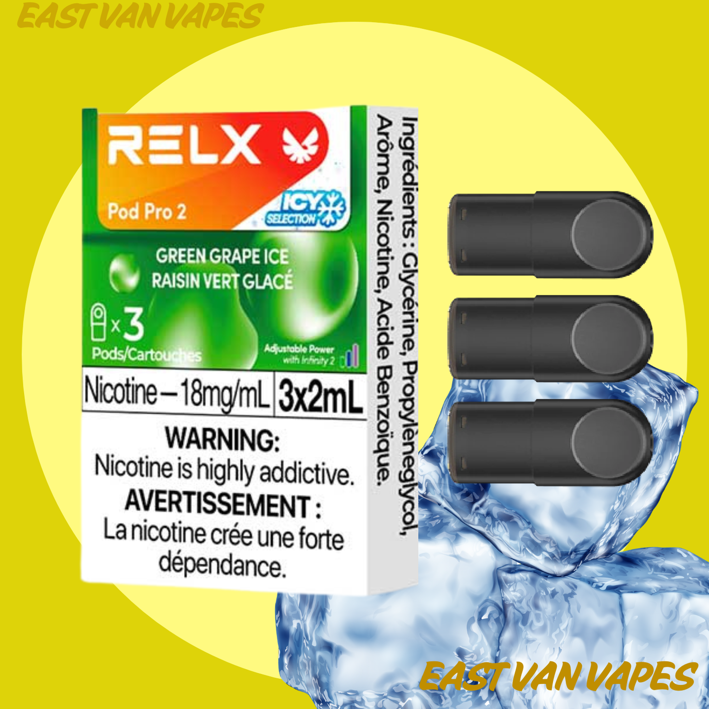 Relx Pre-filled Pro 2 Pods