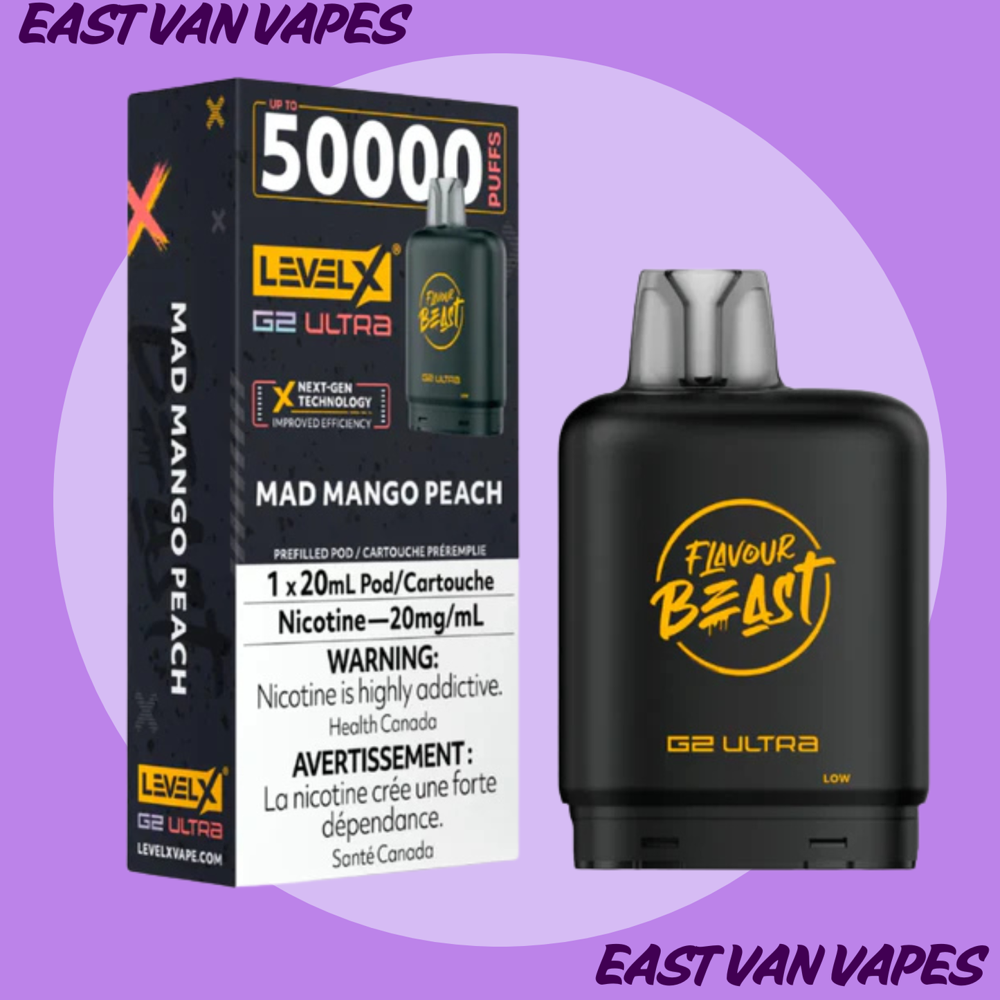 Level X G2 Ultra Pods - 50K (Online Only)