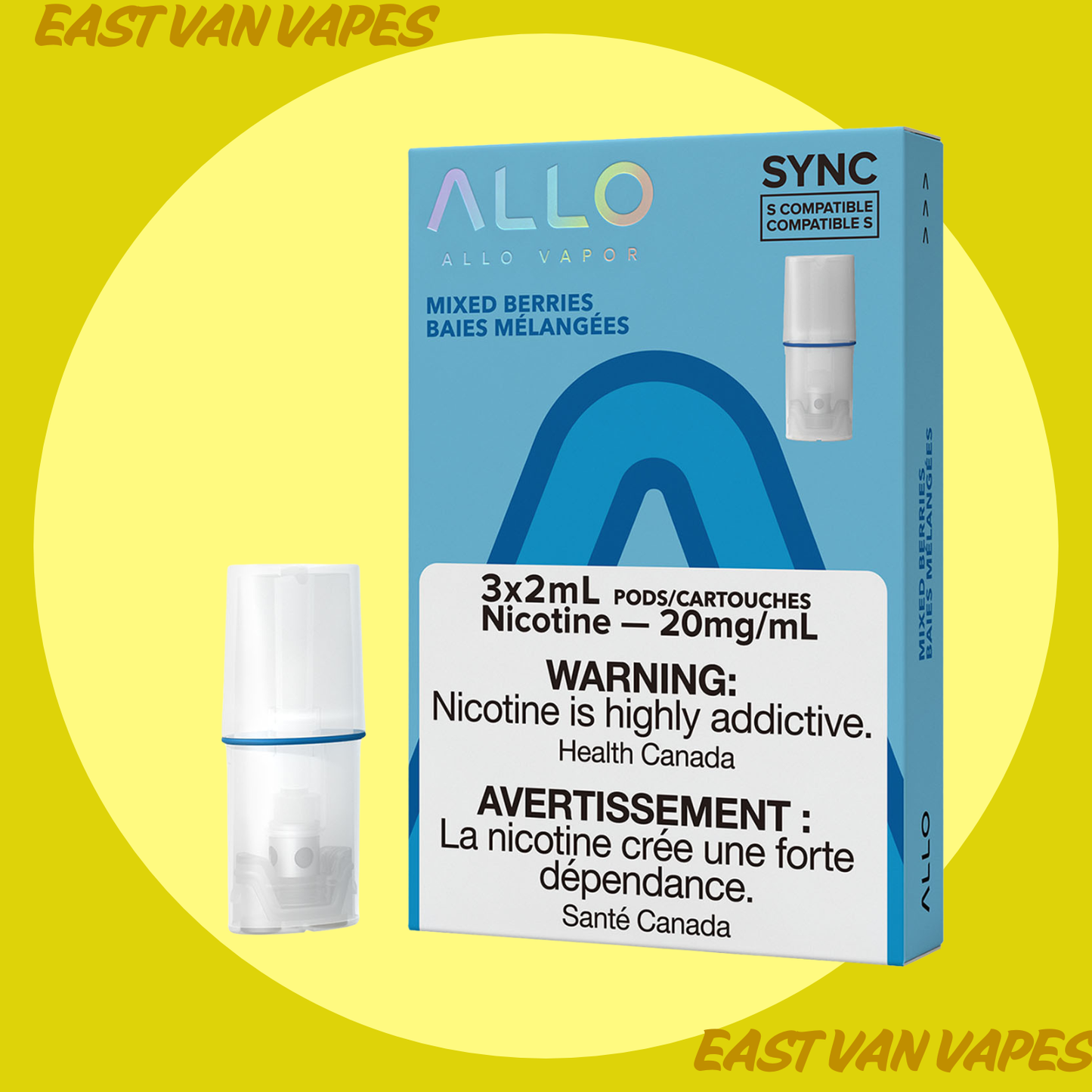 Allo Sync Prefilled Pods - 3 Pack