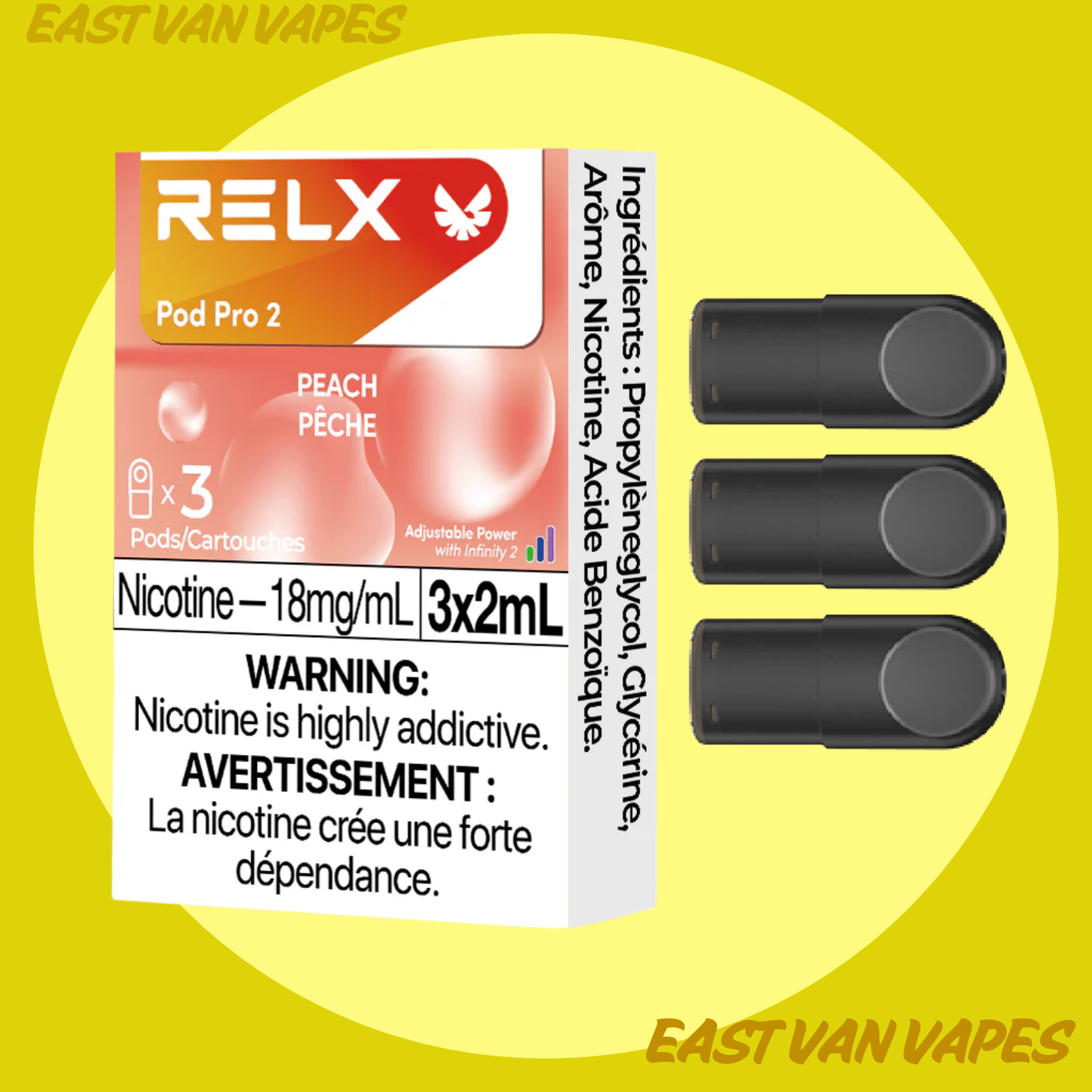 Relx Pre-filled Pro 2 Pods