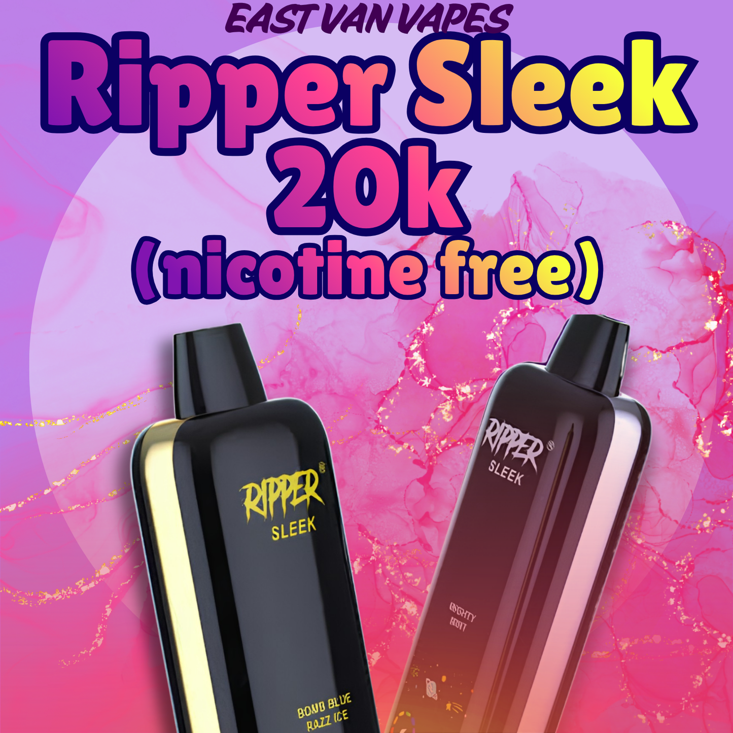 Ripper Sleek - 0 Nicotine - 20K (DISCONTINUED)